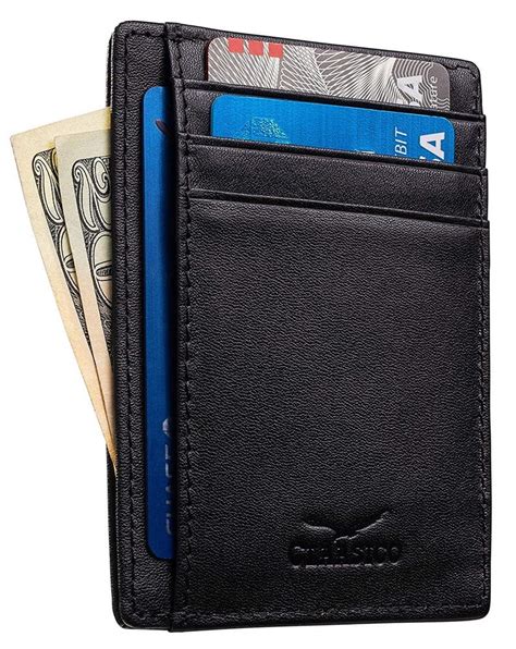 credit card holder rfid blocking wallet slim wallet|billfolds that protect credit cards.